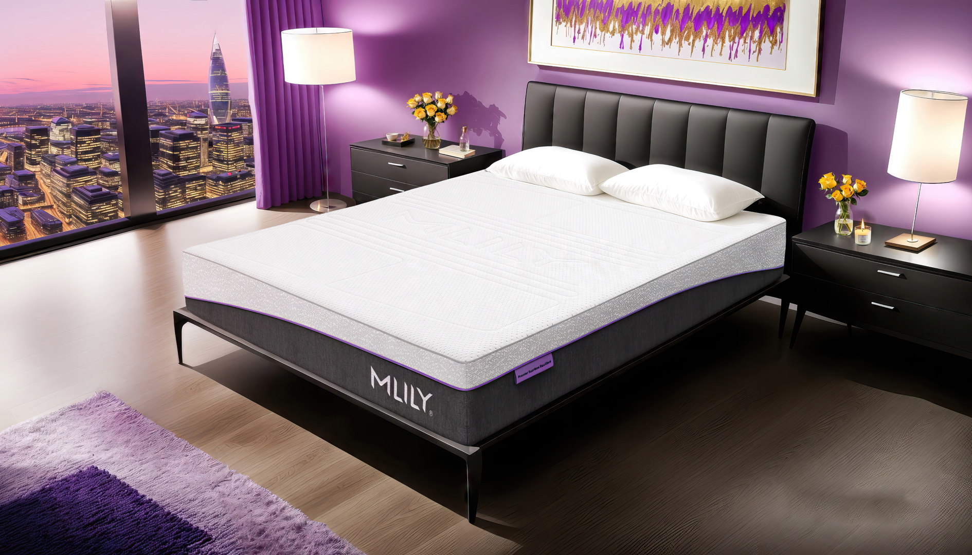 Mlily - Matelas Premier Supreme Equilibre 140x190
