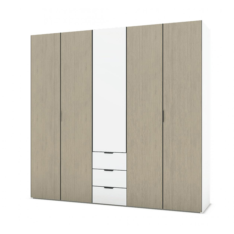 Celio - Perla armoire L250 Portes battantes