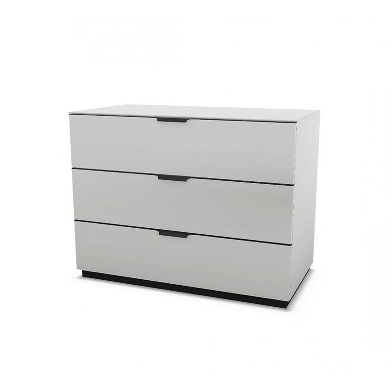 Perla - Commode socle 3 tiroirs